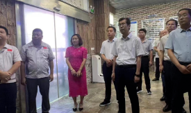 【貴賓來訪，蓬蓽生輝】甘肅臨洮縣領導一行蒞臨匯興智造考察指導